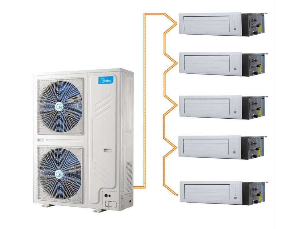 美的1拖多空调（多联机）设备解析 科技与舒适的融合